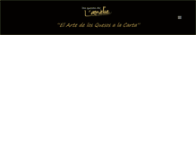 Tablet Screenshot of losquesosdelamelie.com